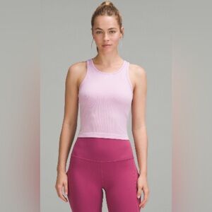 Lululemon Ebb to Street Cropped Racerback Tank Top
Light Support, B/C Cup